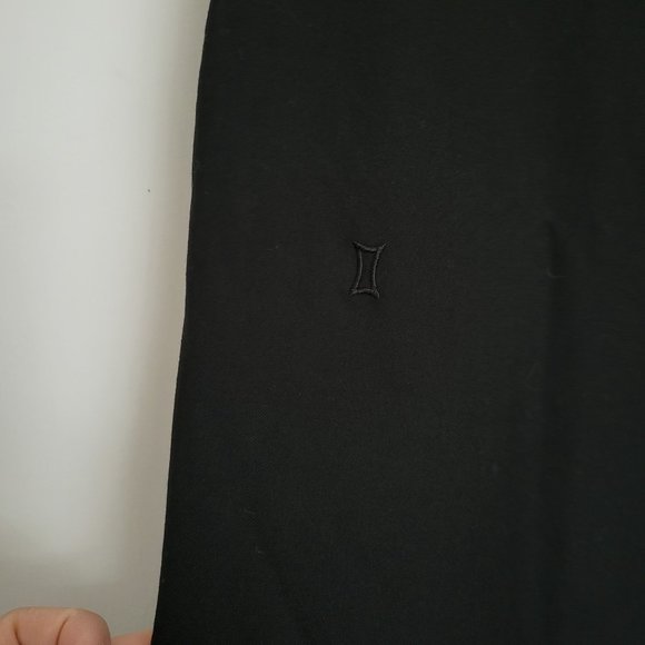 Kit and Ace Black Pleated Cropped Relaxed Fit Trouser Slacks Dress Pants Size 6 - Picture 10 of 13